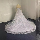 Wedding Dress 2026 New Bridal Main Yarn French High-Quality Lace Dress Tail Welcome Yarn HZ0517