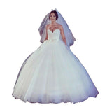 Breast-Plating Wedding Dress Sexy 2026 New White Bridal Wedding Dress Lace Trip Lawn Main Wedding Dress HZ0517