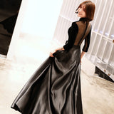 Black Evening Dress Light Luxury Small New Spring Banquet Luxury Hosting/Evening/Evening Dress HZ0517