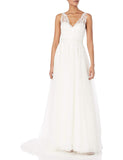 Lace Tulle Wedding Dress 2026 New Wedding Dress Fashion Sexy Slime Family Banquet Yarn HZ0517