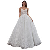 Bridal Wedding Dress White Sexy Sling Stripe -2026 Elegant Super Fairy Temperament Tail Wedding Dress HZ0517