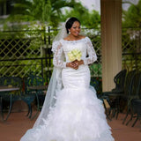 New Bride's Main Wedding 2026 New Fishtail Shown Thin Out African Mermaid Wedding Dress Woman HZ0517