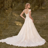 Main Wedding 2026 New V-Necked Evening Dress White Elegant Lady Banquet Dress HZ0517