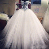 2026 Ball Wedding Dress Pneussom Princess Bride Beaded Lace Fairy Wedding Dress HZ0517