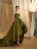 Alice Diri Reba The Same حÓ͹û Green High-End Toast Dress Wedding Party Birthday Evening Dress HZ0517