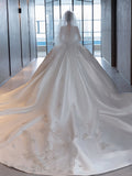 Sing Noodle Wedding Dress 2026 New Bridal Small Master Yarn French Retro Bra High-Grade White Yarn HZ0517