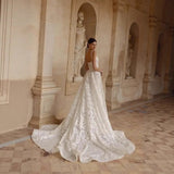 2026 New Wedding Dress Sexy Lace Sling Dress Evening Dress HZ0517