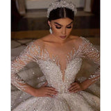 New Wedding Dress Heavy Handmade Court Style Tung-Pung Wedding Dress Tail Wedding Dress Large-Size Fashion Summer Model HZ0517