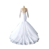 Supply Wedding Dress Bride Tail 2026 New White Breast Lace Simple Xiansen Wedding Dress HZ0517