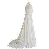 New Retro Dingy Simple Travel To Shoot The Wedding Dress French Lace Straps Thin Tail Out Of The Yarn Summer HZ0517