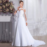 For Wedding Dress 2026 New Fishtail Retro Lace Long Sleeves Creve Temperament Tail HZ0517