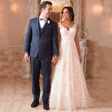 Light Wedding Dress Girl 2026 New Bride Small Elegant Generous Wedding Dress White Thin Wedding Dress HZ0517