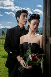Wish New Lace Vertery Brae Black Sen Family Travel Shooting Simple Tail HZ0517