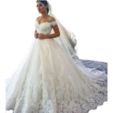 Wedding Dress 2026 New Spring Dress Large-Size Shoulder Horny Dress Tug-Tail Wedding Dress HZ0517