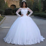 White Wedding Dress 2026 New Retro Lace Paste With Simple Wedding Dress HZ0517