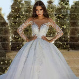 Bride Breast-Shape Main Wedding Dress 2025 New Waist Thin Marriage Out Yarn Temperament Drag Tail Main Wedding Dress Woman HZ0517
