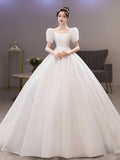 Pregnant Women's Wedding Dress 2026 New Bridal Main Wedding Dress Large Size Fat Mm Shading Belly French Princess Wind Tail Wedding Dress HZ0517