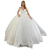 One-Word Shoulder Bridal Heavy Industry Main Wedding Dress 2025 New Waist Display Thin Shaft Shaft Yarn HZ0517