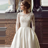 Wish New Wedding Dress Collar Temperament Long Sleeves Of The Vertiny Face Long Summer HZ0517