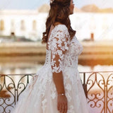 New Wedding Bridal Wedding Tug-Tailed Large-Size Wedding Dress Body Luxury Main Wedding Dress Temperament Elegant HZ0517