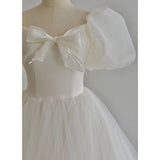 Light Wedding Dress 2026 New Bridal Girl Small Man With The Landlord Yarn French Simple Travel Shot Mori Dress Dress HZ0517