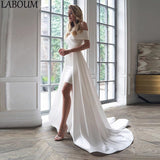 French Densate Niche Design Small Small Short Wedding Dress White High Quality Small Dress Detachable Tail HZ0517