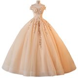High-End Heavy Industry Champagne Wedding Dress 2026 New Bridal Luxury Wedding Dress New Dress HZ0517