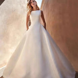 High-Waisted Pregnant Women's Light Wedding Dress 2026 New Bridal Densance High-End Simple Retro Tailing Dress French Yarn HZ0517