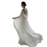 French Light Wedding Temperament Sen Series Super Fairy Out Yarn Wedding Wedding Dress Simple White Certificate Registration Dress HZ0517