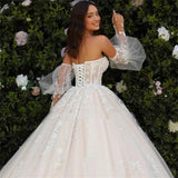 Bridal Wedding Dress 2026 New Women's Sexy Breast-Wearing Dress White Temperament Tail Wedding Dress HZ0517