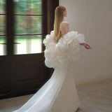 The New Three-Dimensional Flower Shawl Wedding Wedding Wedding Wedding Birthday Banquet Of 2026 New Three-Dimensional Flower Shawl HZ0517