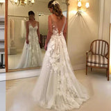 Wedding Dress 2026 New Shoulder Deep V-Neck Slimming Lace Sexy Bag Shoulder Tail Wedding Dress HZ0517