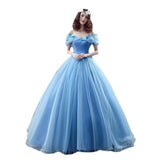 Cinderella At Fugitive Series Dresses In Spring 2026 Blue Simple Photo Photography Art Examination HZ0517
