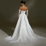 Super Fairy Temperament With Thin Lace-Dated Lace-Dated Wedding Dress 2026 New Bride Small Welcome Out Of The Yarn Tail HZ0517