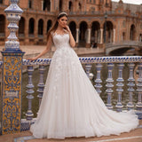 Wedding Dress 2026 New Princess Bride A Dress Dress Small Tail Perspective Bare Back Lace Woman HZ0517