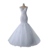 2026 Spring New Main Wedding Dress Simple Fishtail Lace Wedding Dress HZ0517