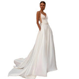 Bridal Sling Light Wedding Dress 2026 New Studio Wedding Photo Shoot Wedding Thin Temperament Wedding Evening Dress Woman HZ0517