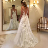 Wedding Dress 2026 New Shoulder Deep V-Neck Slimming Lace Sexy Bag Shoulder Tail Wedding Dress HZ0517