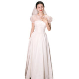 French Light Wedding Bridal Maid Mori Went Out Yarn With A Yarn Of The Yarn-Snative Engagement Beautiful Princess Style Sweet Dress Dress Dress HZ0517