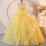 New Bridal Wedding Lace Mesh Tau Horn Ponn Dress Tied With High-End Wedding Dress HZ0517