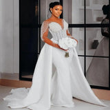 2026 Wedding Dress Sexy Suspension V-Neck Dress Wedding Dress Evening Dress HZ0517
