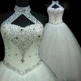 2026 New Wedding Korean Version Of The Bridal Wedding Dress Diamond Wedding Dress Big Tail Wedding Dress HZ0517