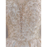 French Wedding Dress 2026 New Bridal Long-Sleeved Heavy Industry V-Necked Fascling Court Style Landlord Wedding Dress HZ0517