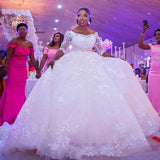 2026 New Bridal Wedding Dress Pregnant Princess Wedding Wedding Dress Big Size Tail Wedding Dress HZ0517