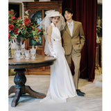 French-Style Densted High-End Wedding Dress Bride 2026 New Hanging Neck Certificate Go Out Light Yarn Travel Dress Simple And Lightweight HZ0517