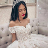 Princess Ball Dress Wedding Dress 2026 New Sexy Leauce Lace Wedding Dress Dress HZ0517
