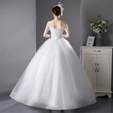 Light Wedding Dress 2025 New Bridal Temperament Of The Word French Super Fairy Dream Thin Pregnant Woman High-Waist Wedding Dress HZ0517