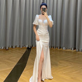 Bride's Felinden Light Wedding Dress Sen Series Super Fairy Dream 2026 New Simple Welcome Yarn White French Dress Temperament HZ0517