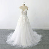 Super Fairy Light Wedding Dress 2026 New Bride French High Temperament Suspension Han Style Yarn HZ0517