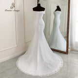 2026 New Elegant Boat Collar Style Young Wedding Mermaid Wedding Dress Wedding White Dress Wedding Dress Wedding Dress HZ0517